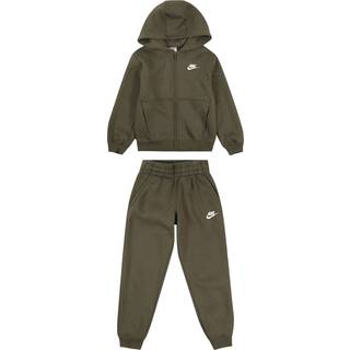 Nike Club Fleece-tracksuit til større børn - grøn - S