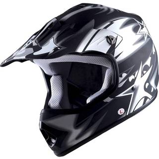 Wow ungdomsb?rn motocross bmx mx atv snavs cykelhjelmstjerne Matt sort