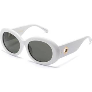 Linda Farrow LINA LFL1462 C4 55 Solbriller Mænd Hvid - White - 55mm