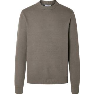 SLHDANE LS KNIT STRUCTURE CREW NECK