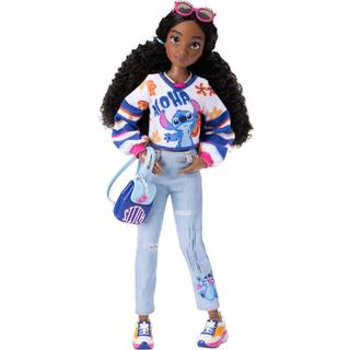 Disney Ily 4ever Fashion Dolls Dark Hair Stitch 11.5 """" Tall med 13 point artikulation To komplette mix-and-match-t?j og Mickey Ring til dig!