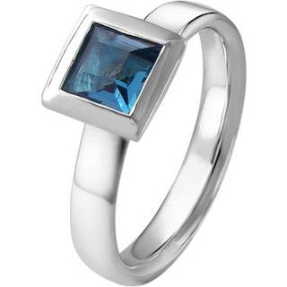 Acalee 90-1010-03 Topas Ring Weißgold 333 / 8K Topas London Blau