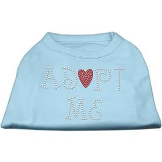 Adoptera mig strassskjorta baby blå xl