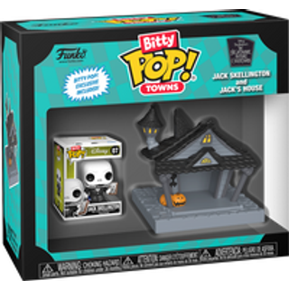 NBX - Bitty Pop Town - Jack Skellington et Maison de Jack