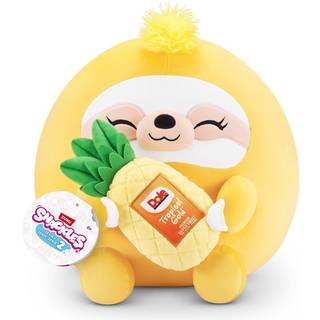 Snackles Series 2 Sloth & Dole 8 tommer plys af Zuru Ultra Soft Plush Collectible Plush med ægte licenserede mærker udstoppet dyre gaverbar