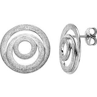 Viventy 785524 Ohrstecker Damen-Ohrringe Silber Eismatt