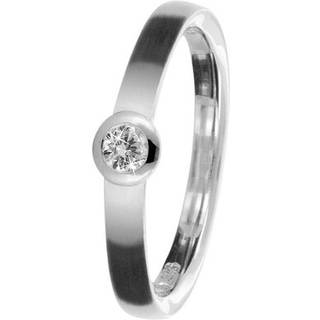 trendor 88391 Damen Diamant-Ring 925 Silber Brillant 0,10 ct