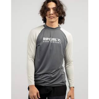 Rip Curl Shock Upf Longsleeve Lycra - S - dark grey