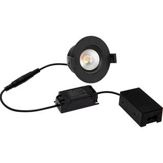 HiluX D3 Tilt360 LED Indbygningsspot 6W i 3000K, Ra97, Dim - Sort