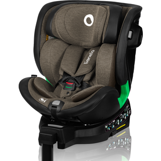 Lionelo Harmony i-Size Autostol, Green Olive Leather