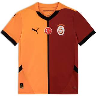 Puma Galatasaray SK 24/25 Home Jersey Youth, Red, Size 7-8Y, Clothing - Intense Orange - 7-8Y