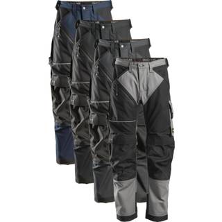 Snickers 6314 ruffwork, canvas+ arbejdsbukser+ navy/sort 224