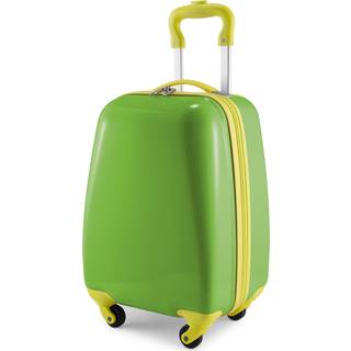 For Kids - Kindergepäck, Kinderkoffer, Hartschalenkoffer für Kinder, Handgepäck, 24 Liter, Apfelgrün - Apfelgruen