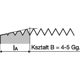 Spånbrydertap HSSE DIN374 MF10×1,25