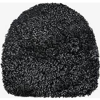 Skinnwille, Curly Siddepude i fårskind 36 cm Dark Grey