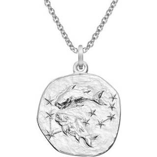 trendor 51610-03 Sternzeichen Fische Ø 20 mm und Halskette 925 Silber