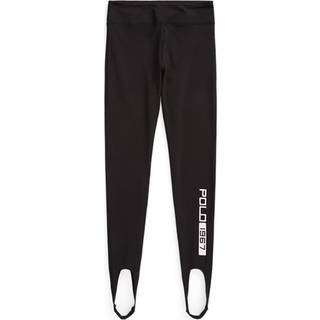 Polo Ralph Lauren Kids Logo stirrup leggings - black - Y 10-11