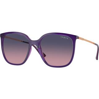 Vogue Briller VO5564SF Asian Fit 1647I6 54 Solbriller Kvinder - Transparent Violet - 54mm