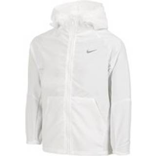 Nike Dri-FIT UV-træningsjakke til større børn - hvid - XS