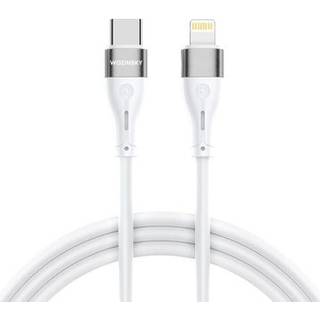 Wozinsky USB-C til Lightning kabel 27W PD, 2m - Hvid
