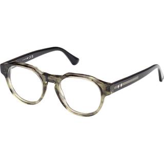 Web Unisex WE5421 098 Optiske stel Acetat Grøn Rund Normal