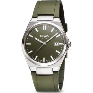 Boccia 3667-02 Herren-Armbanduhr Titan Grün