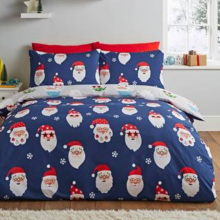 Catherine Lansfield Catherine Lansfield Red Christmas Santa Spectacular Duvet Cover Set