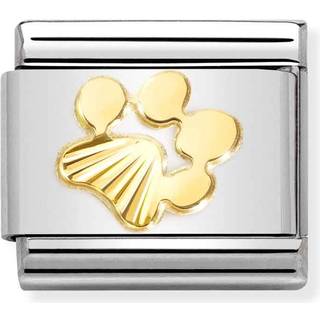 Nomination Gold Paw Print Charm