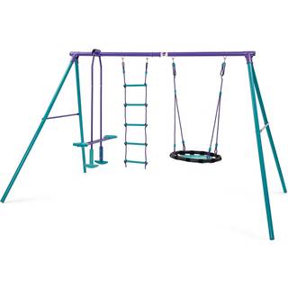 Plum Metal Multiplay Gyngesæt, Lilla/Teal