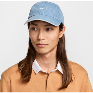 Ustruktureret Nike Club-kasket i denim - blå - M/L