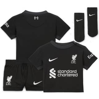 Liverpool FC 2024/25 Stadium Away Nike Football Replica-sæt i tre dele til babyer/småbørn - grøn - 18-24M