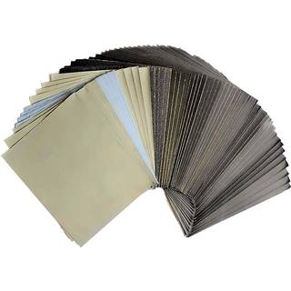 Leopard Twin-Ultra Fine 42 stk. Vådt tørt sandpapir 240 til 10000 Grit Sortiment 4