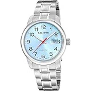 Calypso K5872/3 Herrenuhr Quarz Stahl/Hellblau