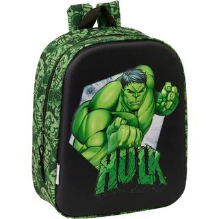 Marvel Avengers Den Fantastiske Hulk 3D Mini Rygsæk 6L, Blå/Grøn