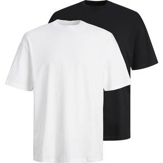JACK & JONES JACK & JONES Black Relaxed Fit 100% Cotton T-Shirts 2 Pack