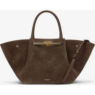 DeMellier New York Midi suede tote bag - brown - One Size