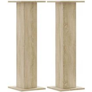 Plantestativer Konstrueret Træ - Sonoma-eg / 30 x 30 x 95 cm