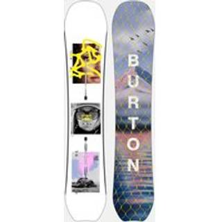 Burton Women's Story Board Camber Snowboard  White, 152