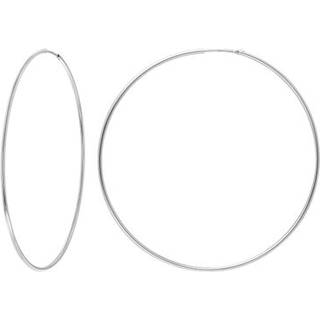 trendor 15102 Damen Ohrringe 925 Silber Creolen ⌀ 75 mm