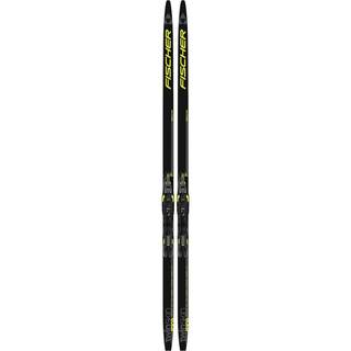 Fischer Twin Skin Race Junior Classic Cross country ski (Sort)