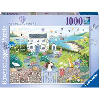 Ravensburger puslespil 1000 brikker - Kysthytte