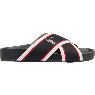 Christian Louboutin Hot Cross Bizz ribbon sandals - black - EU 35.5