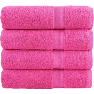 håndklæder SOLUND 4 stk. Premium 50x100 cm 600 g/m2 pink