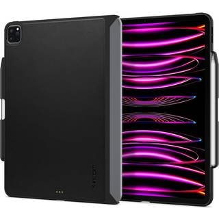 iPad Pro 12.9" (2022 / 2021 / 2020 /2018) Spigen Thin Fit Pro Cover - Sort