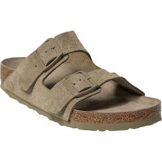BIRKENSTOCK Arizona Soft Footbed Faded Khaki Suede