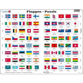 Larsen Puslespil Maxi Flag 80 pcs Puzzle