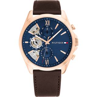 Tommy Hilfiger Baker 1710645 - Herre - 44 mm - Analog - Quartz - Mineralglas