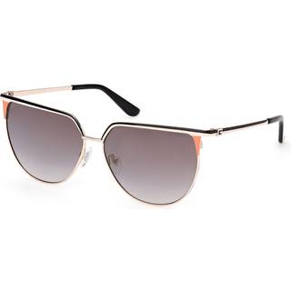 Guess Kvinde GU00132 05C Solbriller Metal Sort Røg Cat Eye Normal