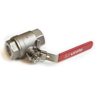 UNITE Kuglehane syrefast W 1.4408 FB Muffe/Muffe 1/2