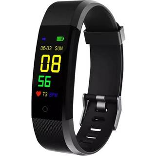 Denver BFH-147MK2 aktivitetsbånd med pulsmåler og farvedisplay - Sort